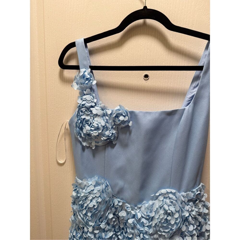 Elliatt Kaia Floral Maxi Dress in Blue wedding Guest Garden Party size S NWT - Picture 9 of 9